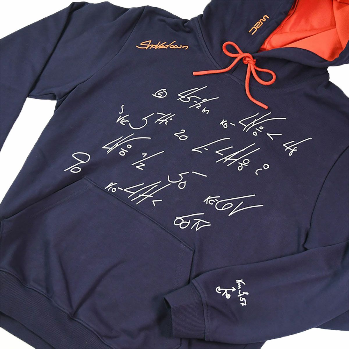 WRC｜ペースノートフーディー｜ウェア｜ネイビー