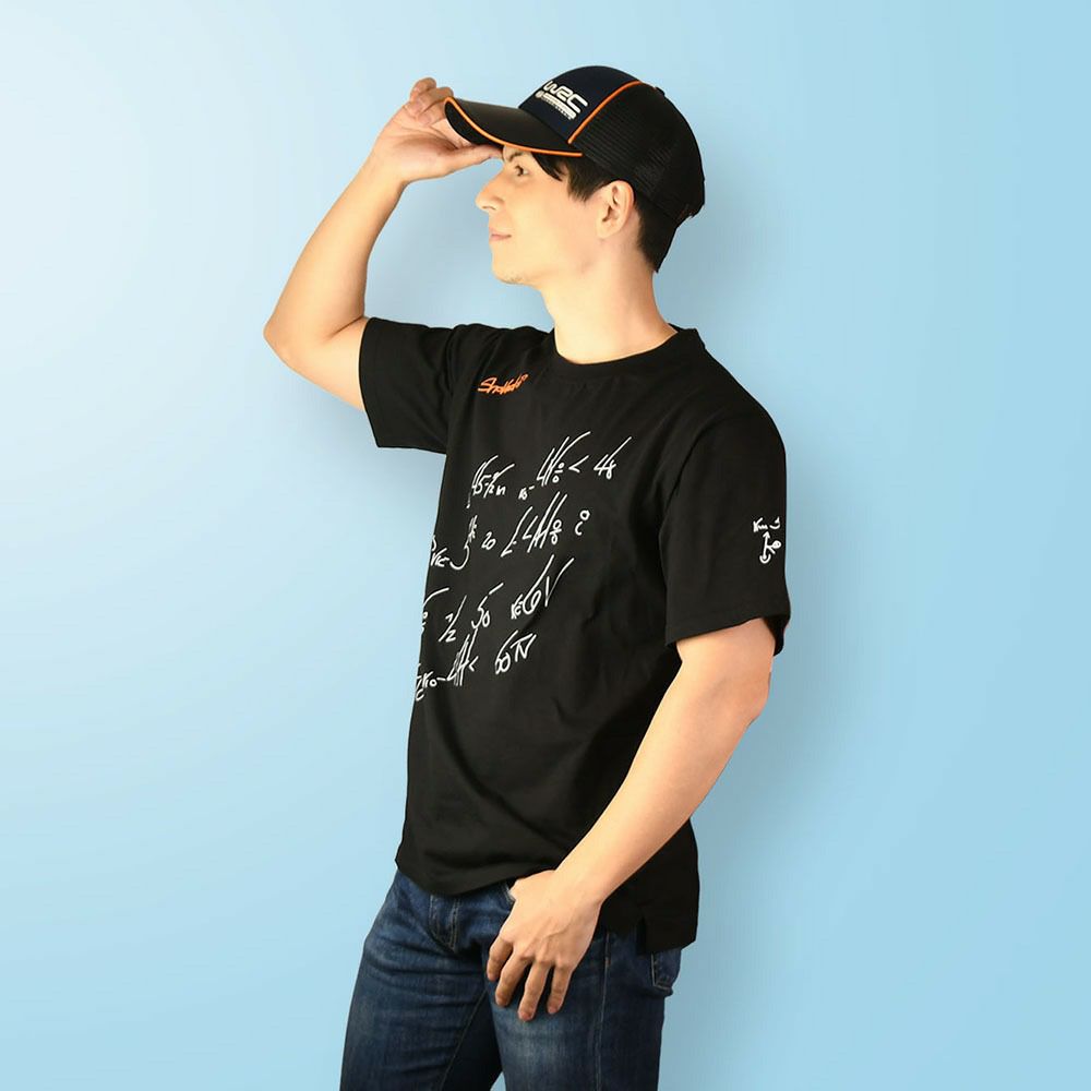 WRC｜ペースノートT｜ウェア｜ブラック｜モデル着用