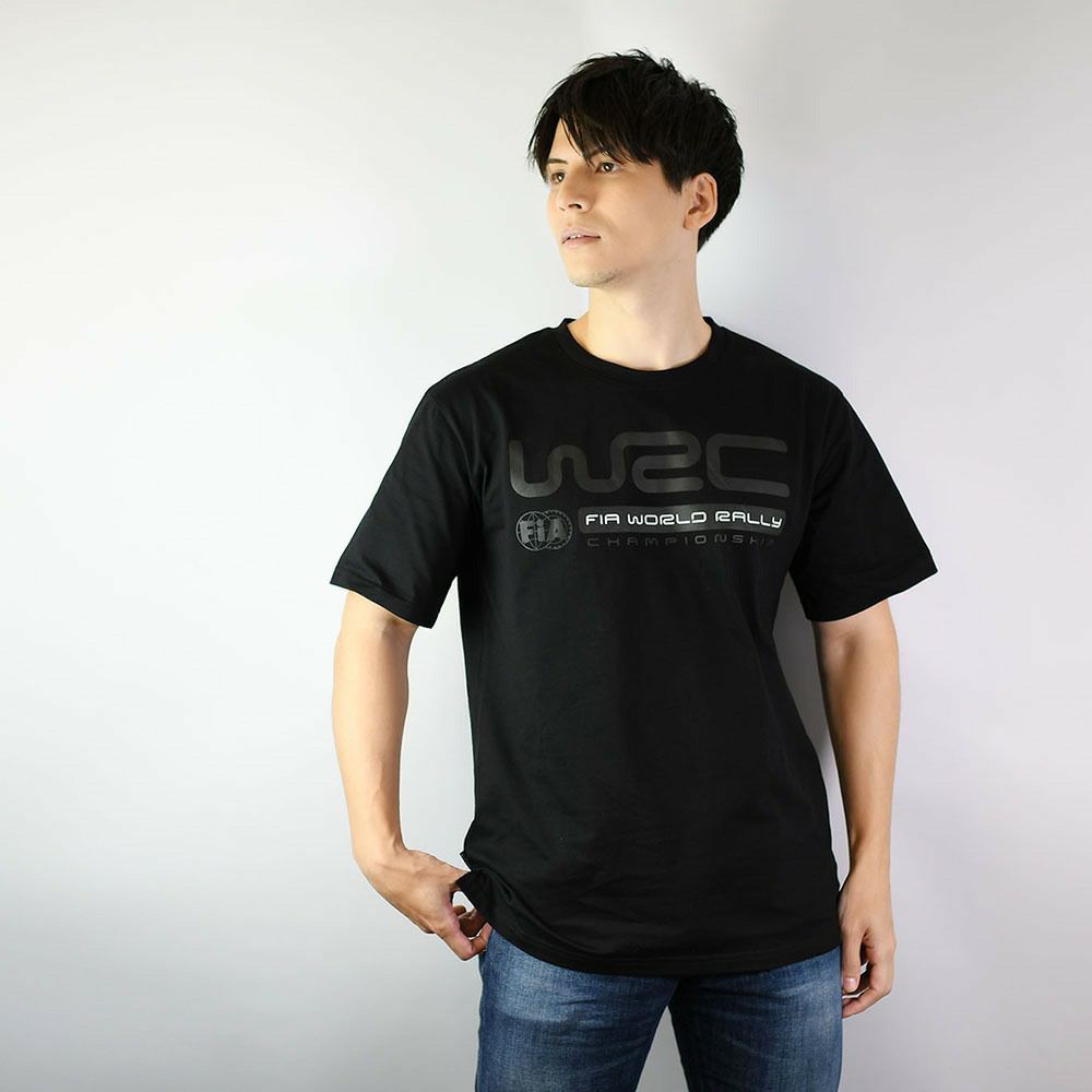 WRC｜ベーシックT｜ウェア｜ブラック｜モデル着用