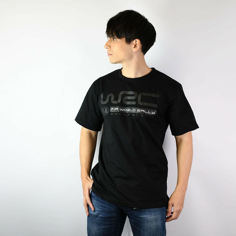WRC｜ベーシックT｜ウェア｜ブラック｜モデル着用