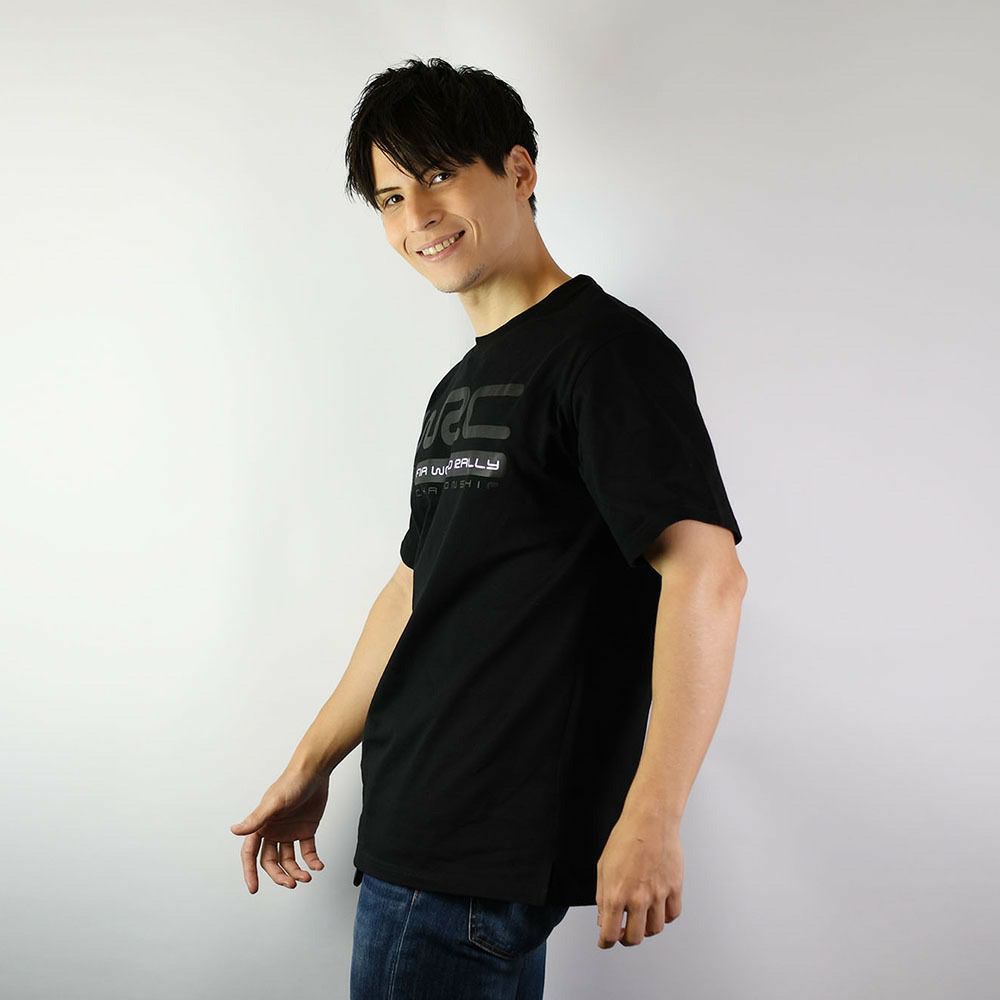 WRC｜ベーシックT｜ウェア｜ブラック｜モデル着用