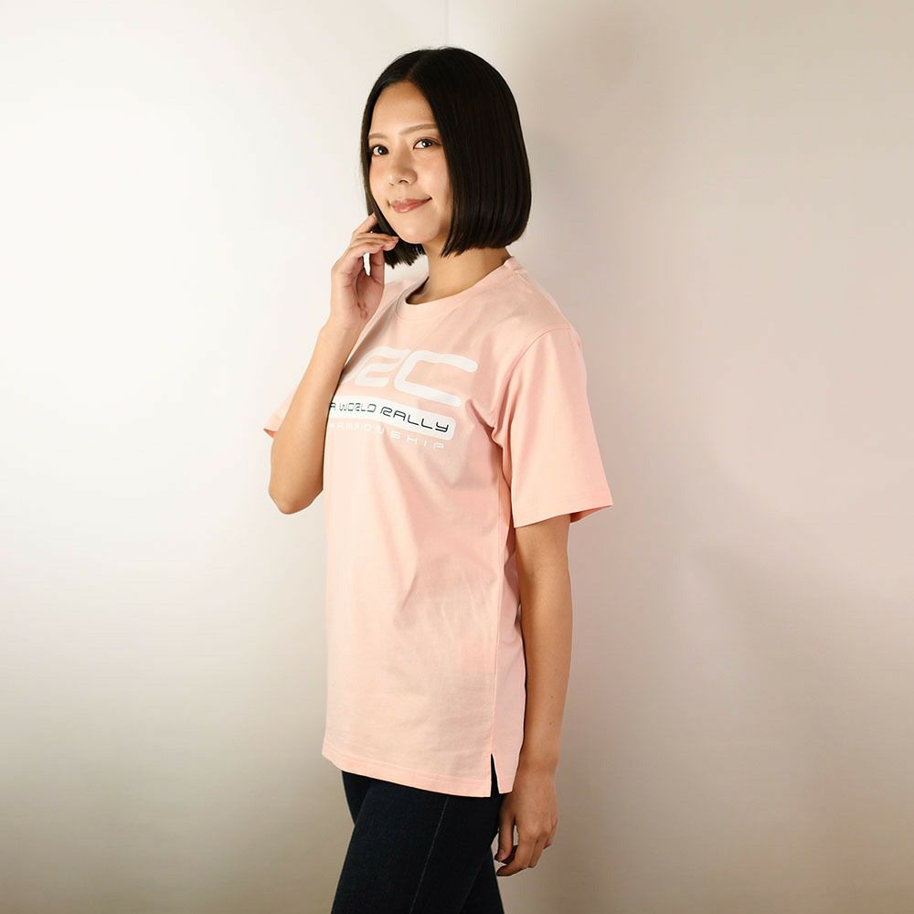 WRC｜ベーシックT｜ウェア｜ピンク｜モデル着用