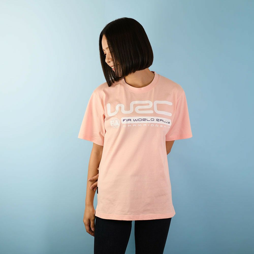 WRC｜ベーシックT｜ウェア｜ピンク｜モデル着用