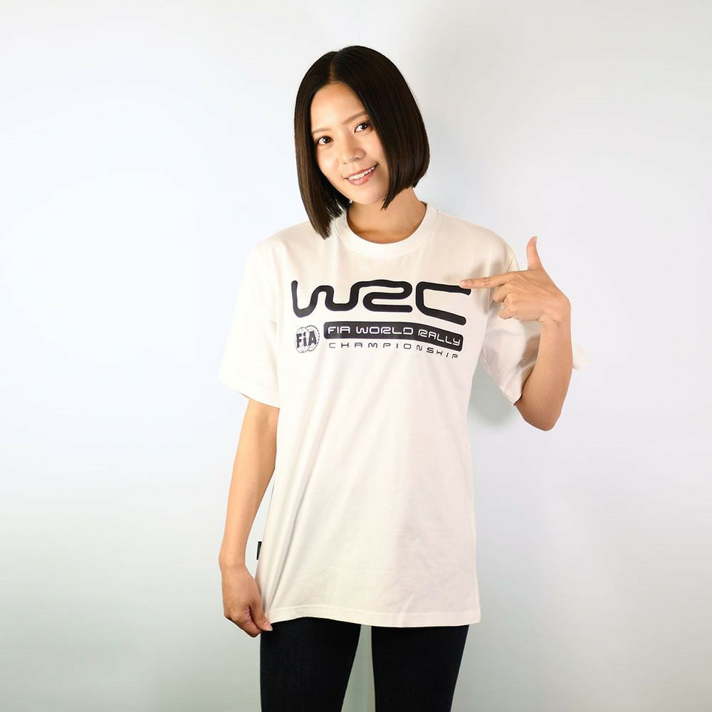 WRC｜ベーシックT｜ウェア｜ホワイト｜モデル着用
