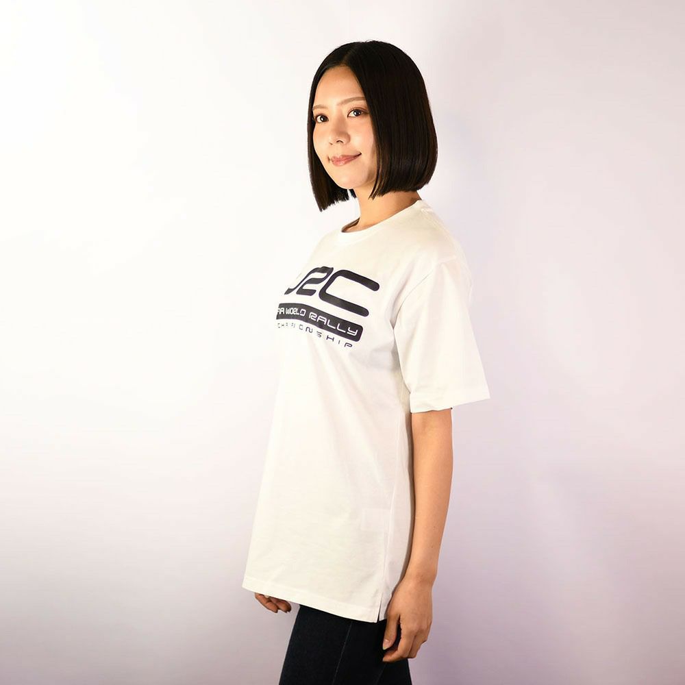 WRC｜ベーシックT｜ウェア｜ホワイト｜モデル着用
