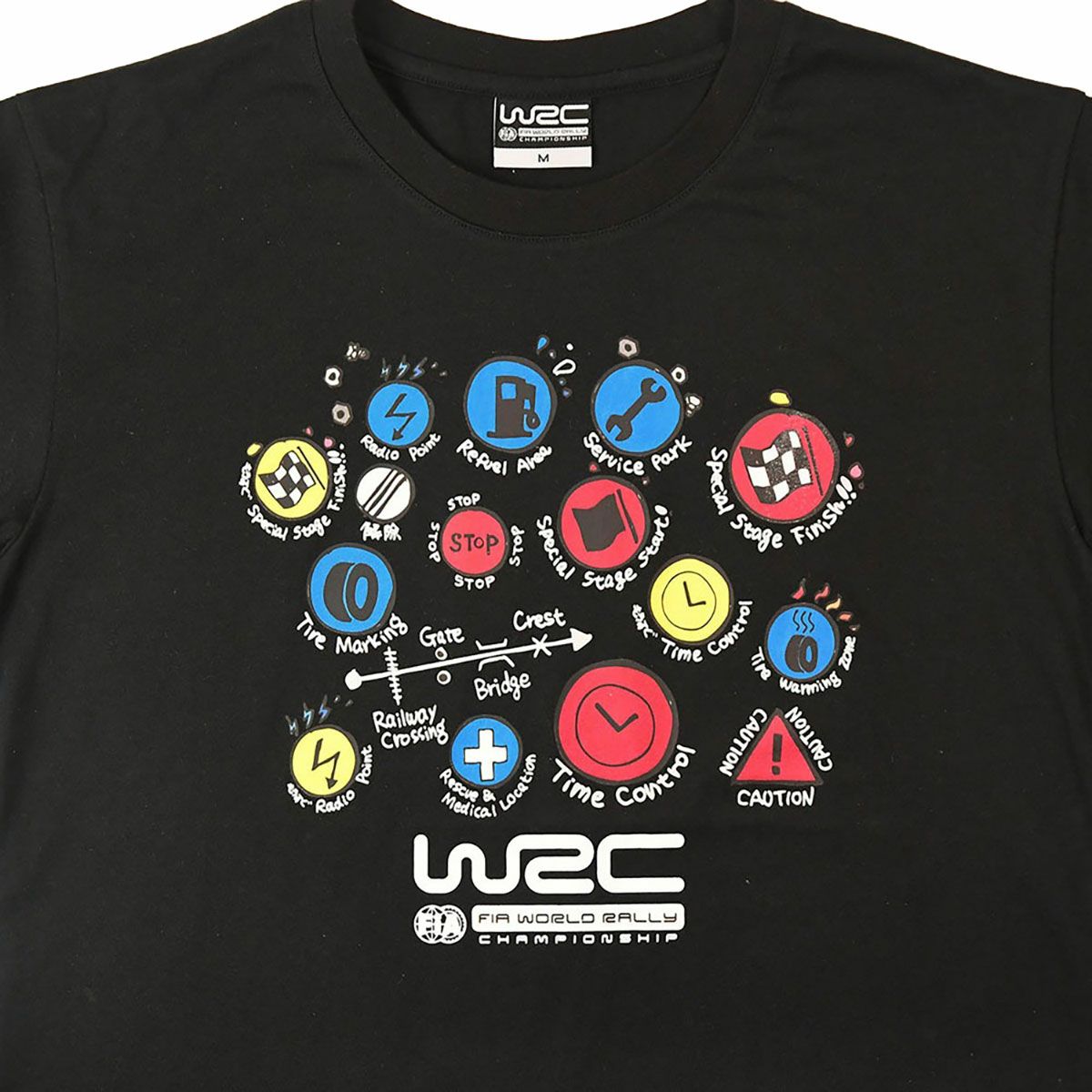 WRC｜”KANBAN”Tシャツ｜ウェア｜ブラック