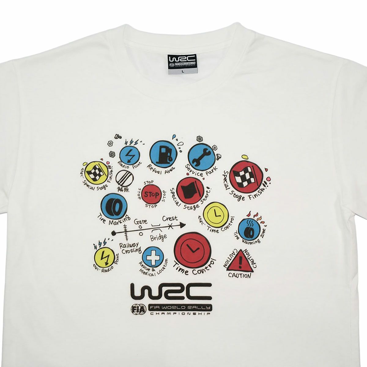 WRC｜”KANBAN”Tシャツ｜ウェア｜ホワイト