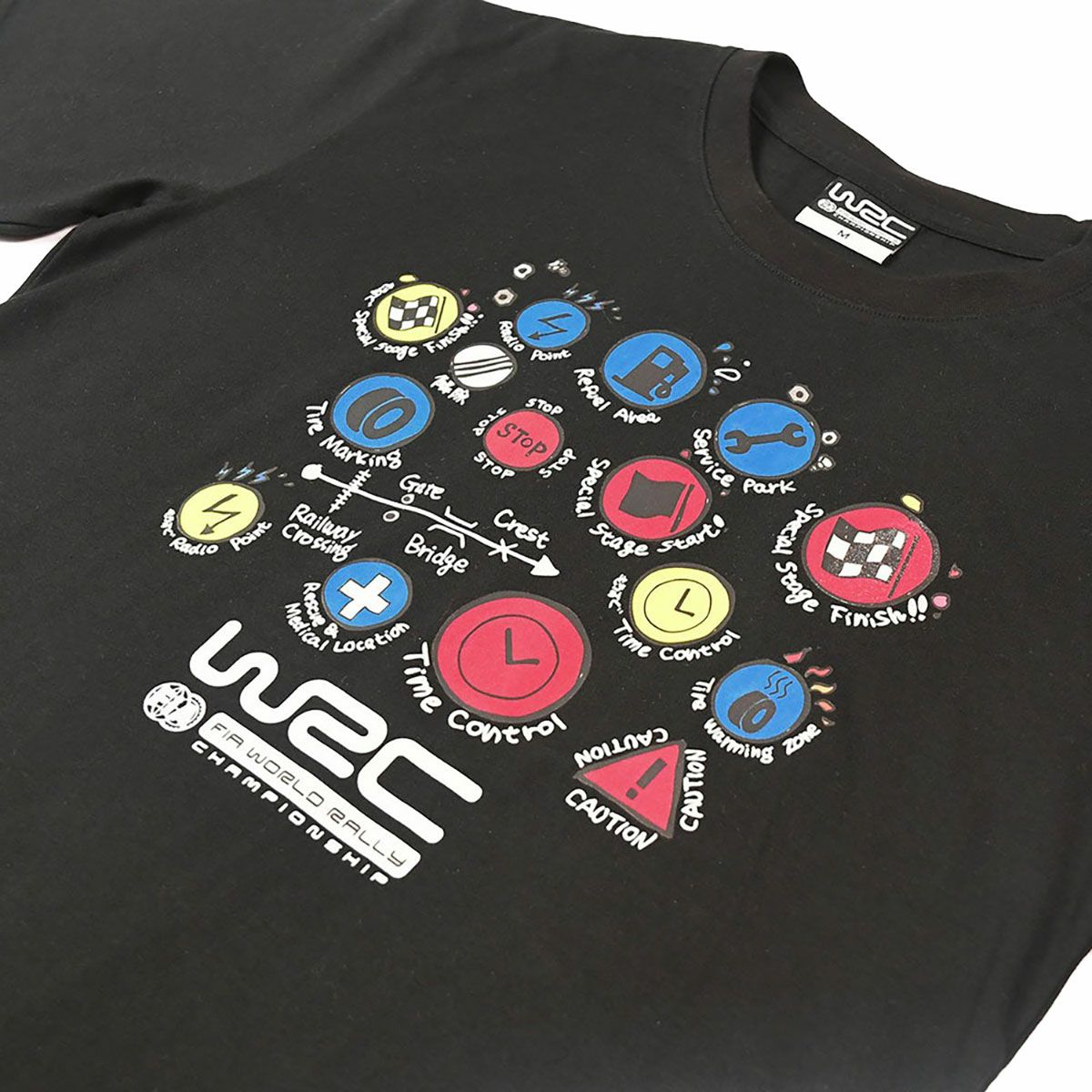 WRC｜”KANBAN”Tシャツ｜ウェア｜ブラック