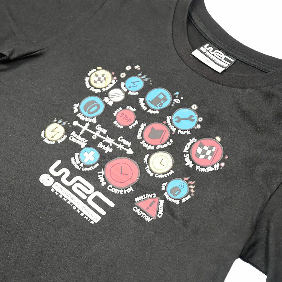 WRC｜”KANBAN”Tシャツ キッズ｜ウェア｜ブラック