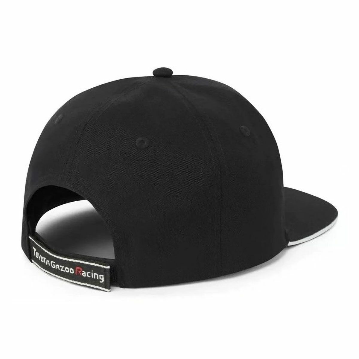 TOYOTA ガズーレーシング フラットブリム ロゴ ベースボールキャップ