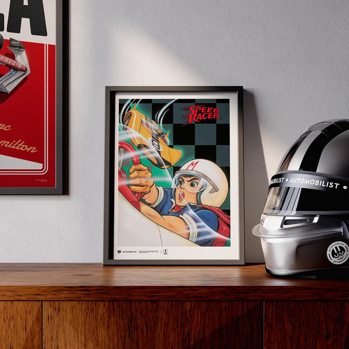 Automobilist｜ピード・レーサー ビハインド ザ ホイール オフィシャルポスター｜雑貨