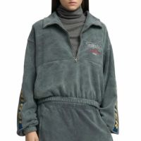 REPLAY｜ハイネック ハーフジップ スウェットシャツ｜トップス