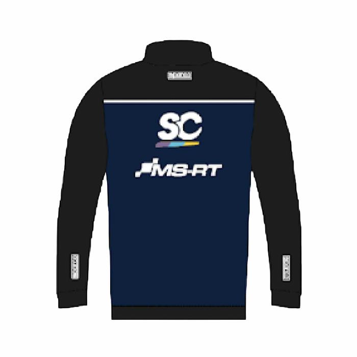 FORD｜M-SPORT フォード スパルコ 2025 ジップアップ スウェットシャツ｜スウェット｜ネイビー