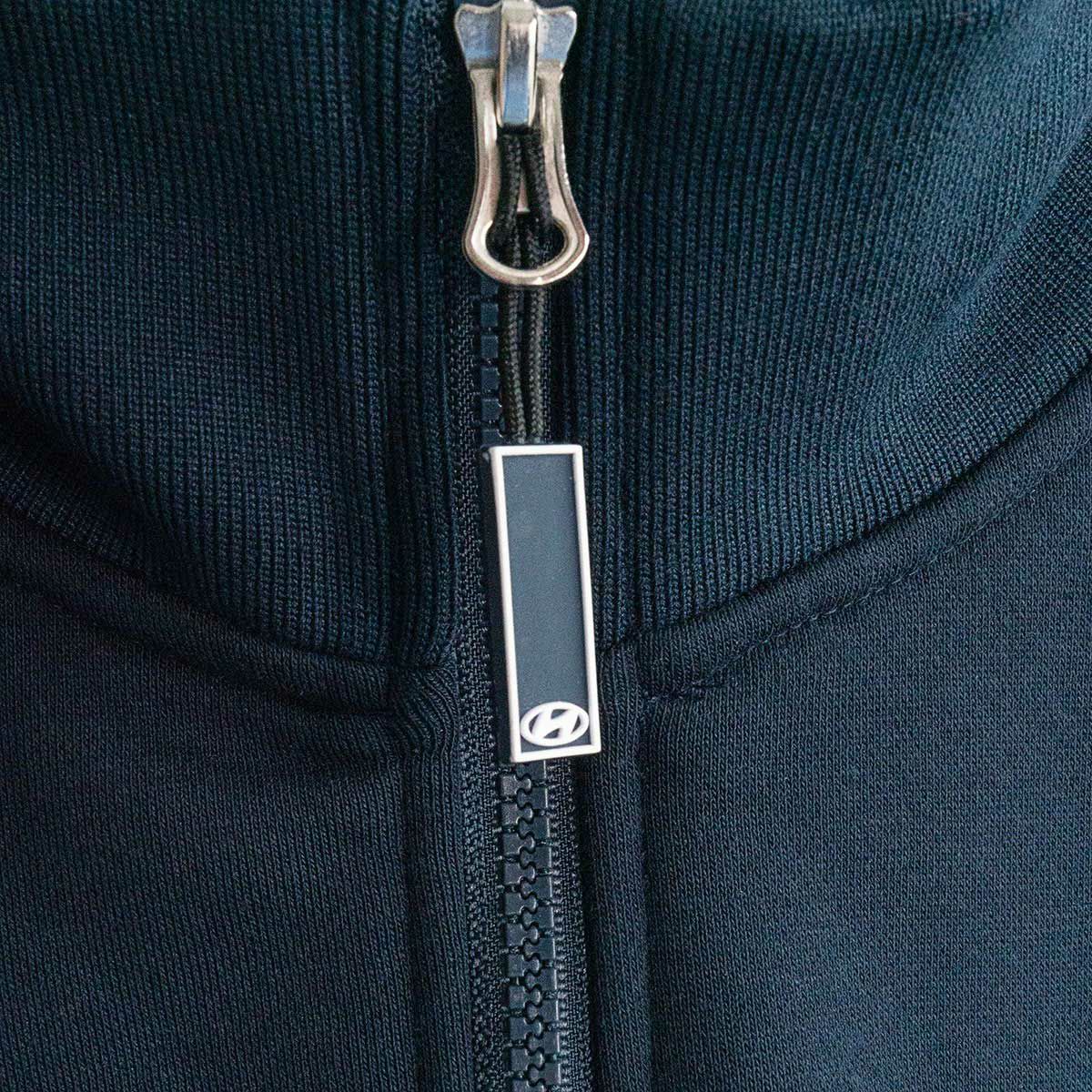 Hyundai｜ヒュンダイ メンズ ジップ スウェットジャケット レプリカ｜アウター｜ネイビー