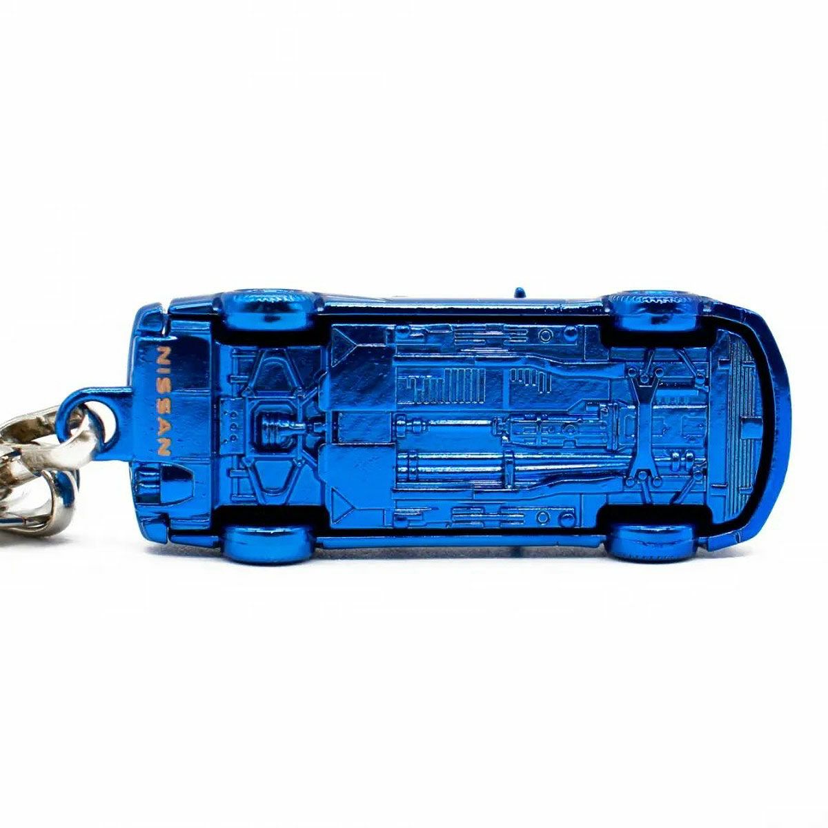 NISSAN｜日産スカイライン GT-R (BNR34) 3D キーリング BLUE EDITION 5000個限定 シリアル付 Nissan skyline｜キーホルダー｜ブルー