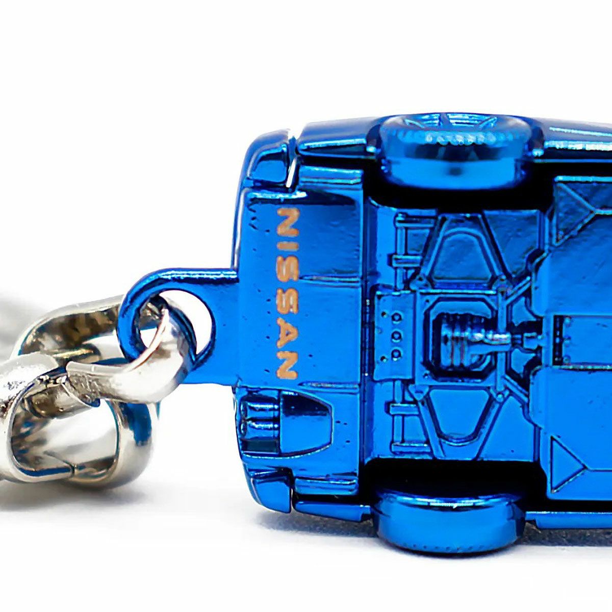 NISSAN｜日産スカイライン GT-R (BNR34) 3D キーリング BLUE EDITION 5000個限定 シリアル付 Nissan skyline｜キーホルダー｜ブルー