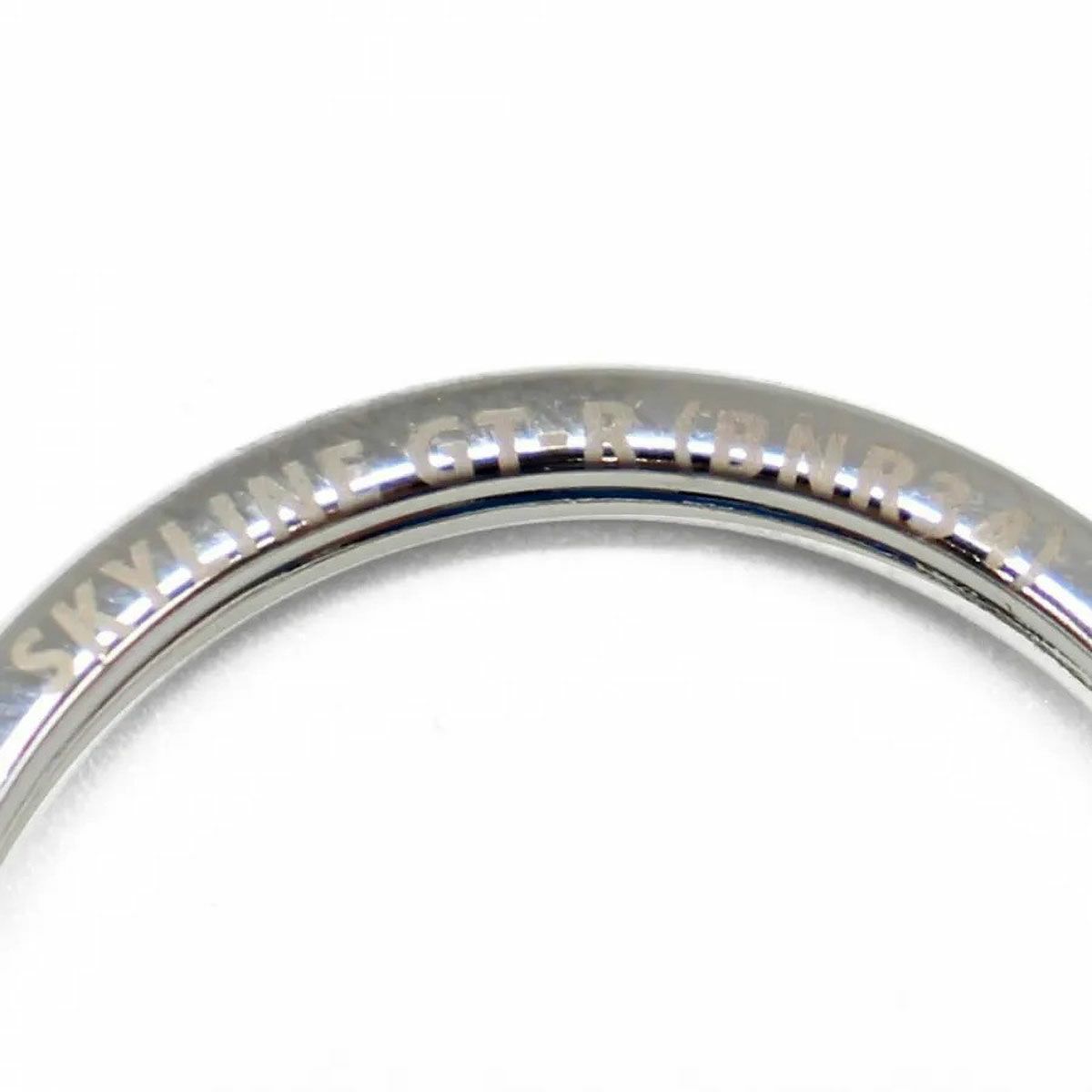 NISSAN｜日産スカイライン GT-R (BNR34) 3D キーリング BLUE EDITION 5000個限定 シリアル付 Nissan skyline｜キーホルダー｜ブルー