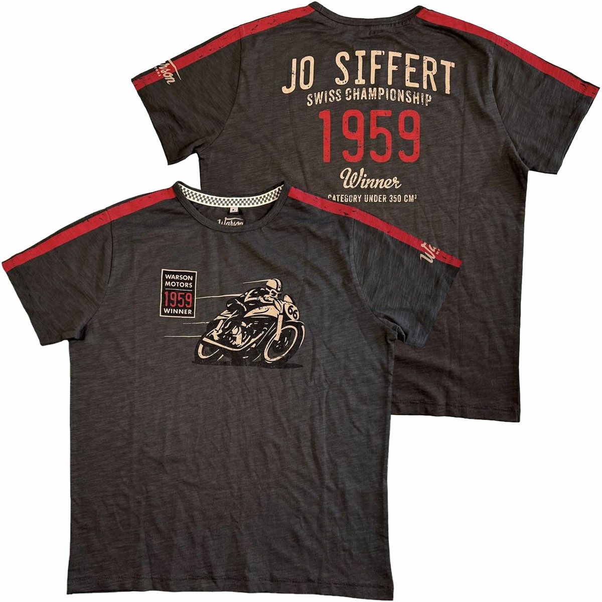 Warson Motors｜ジョー・シフェール 1959 モーターサイクル Tシャツ｜ウェア