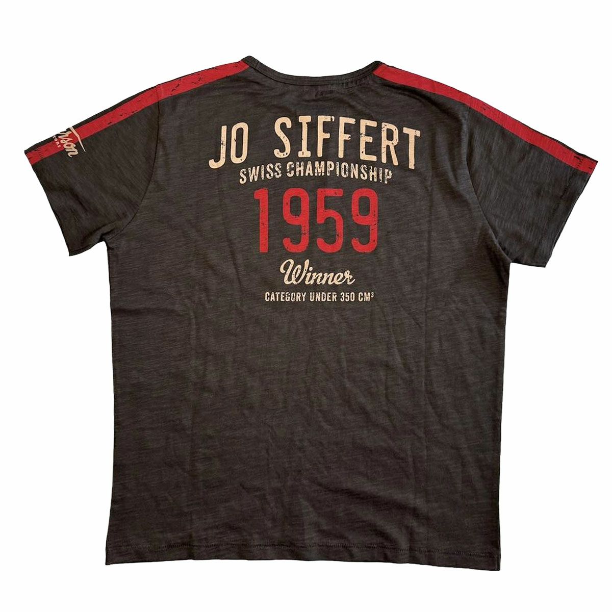 Warson Motors｜ジョー・シフェール 1959 モーターサイクル Tシャツ｜ウェア｜カーボン