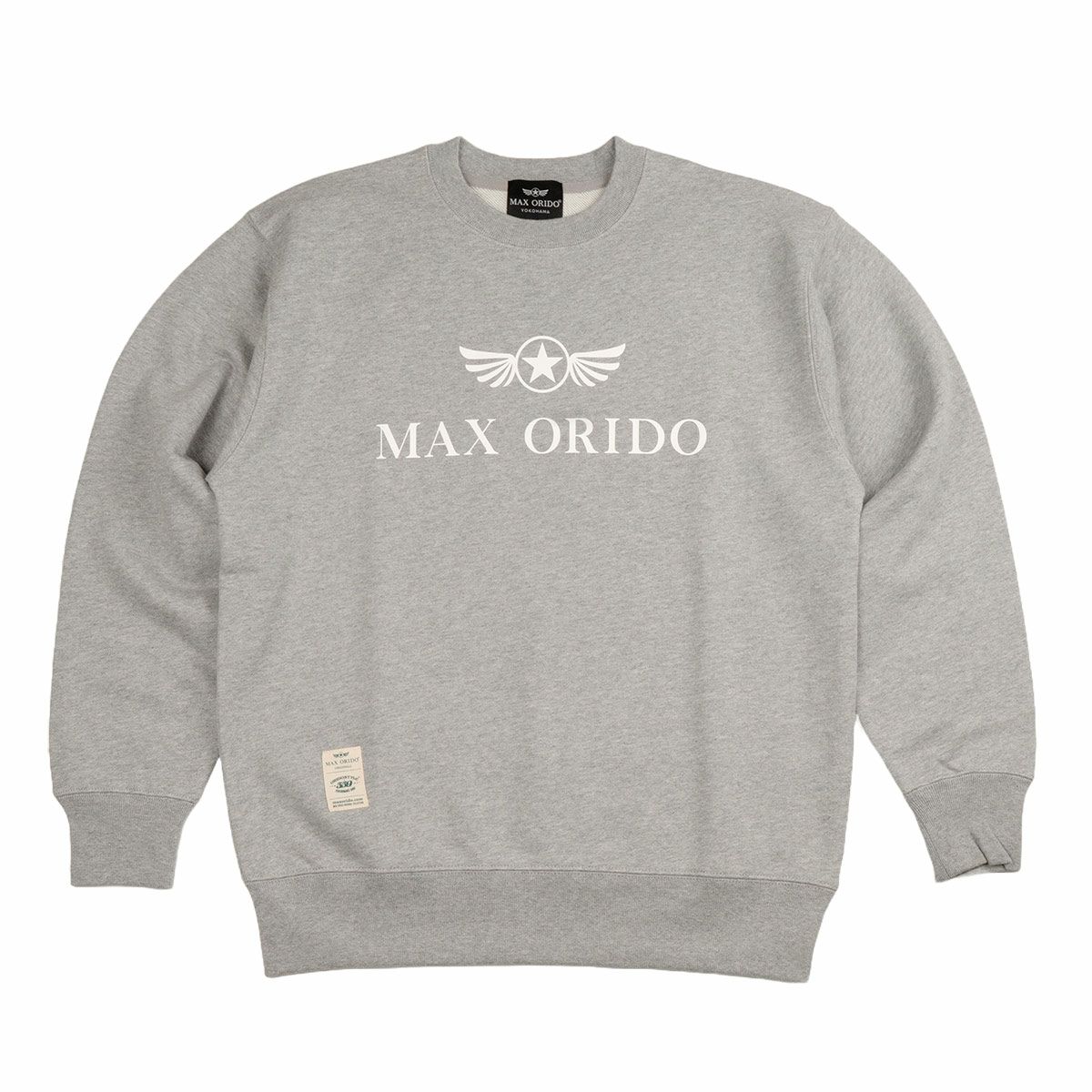 MAX ORIDO｜MAX ORIDO 559 グレー クルーネック｜スウェット