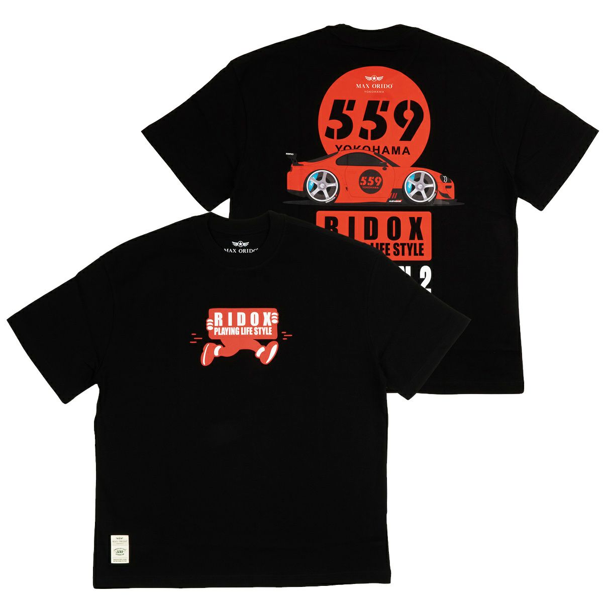 MAX ORIDO｜MAX ORIDO RIDOX VERSION 2 Tシャツ｜ウェア