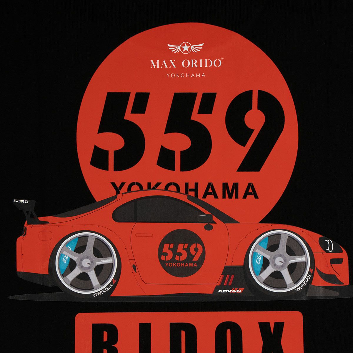 MAX ORIDO｜MAX ORIDO RIDOX VERSION 2 Tシャツ｜ウェア