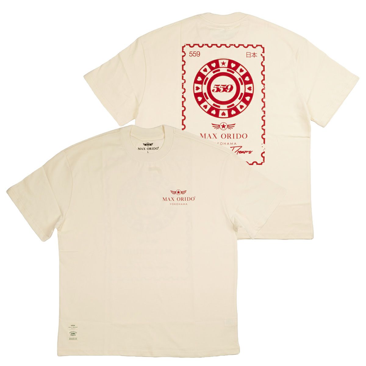 MAX ORIDO｜MAX ORIDO 559 ルーレット Tシャツ｜ウェア