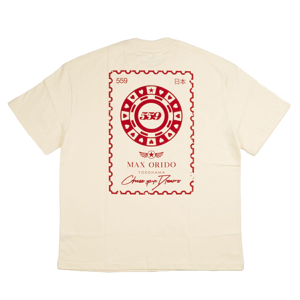 MAX ORIDO｜MAX ORIDO 559 ルーレット Tシャツ｜ウェア