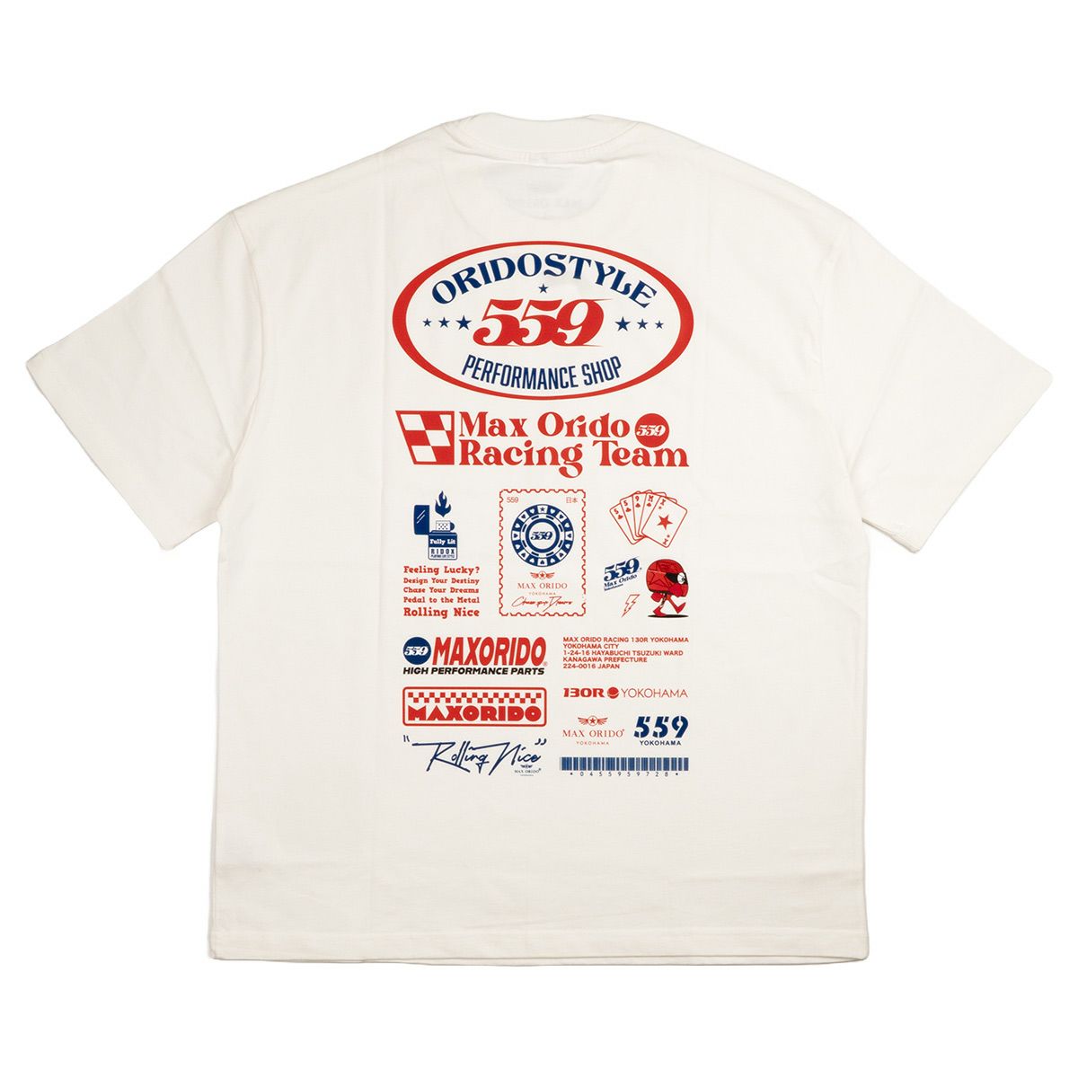 MAX ORIDO｜MAX ORIDO 559 織戸スタイル Tシャツ｜ウェア