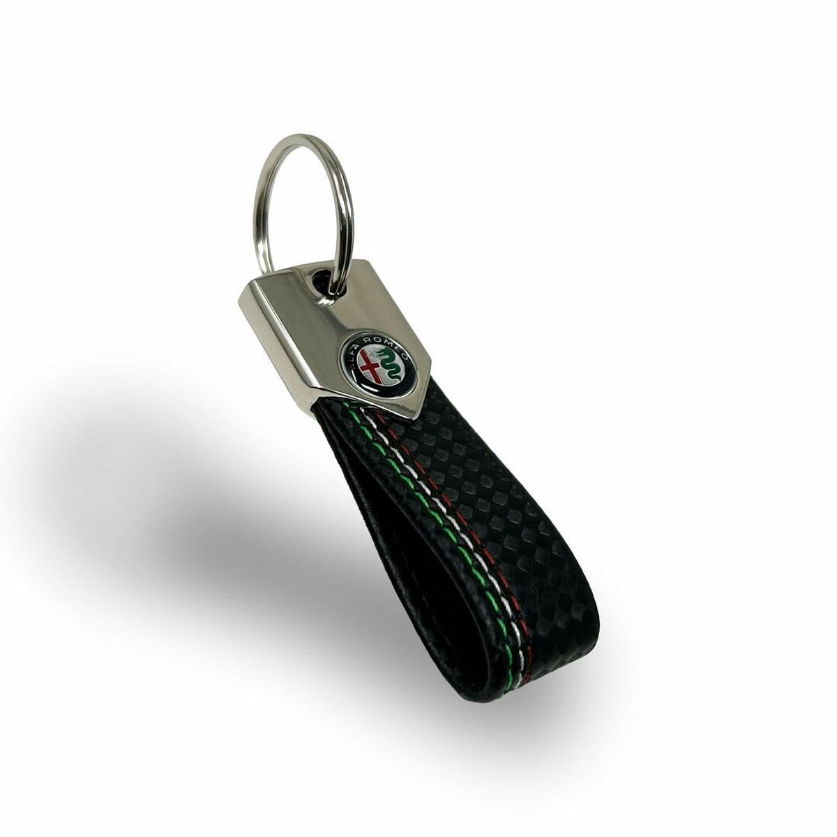 Alfa Romeo｜アルファロメオ エリート アルフィスティ キーチェーン｜キーホルダー｜ブラック