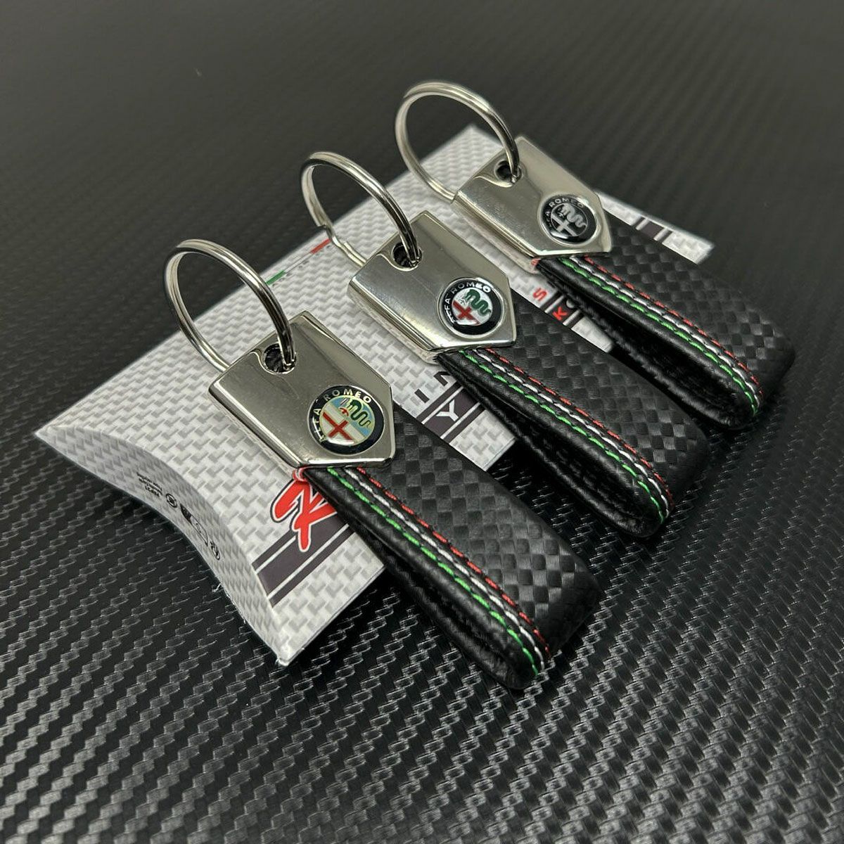 Alfa Romeo｜アルファロメオ エリート アルフィスティ キーチェーン｜キーホルダー