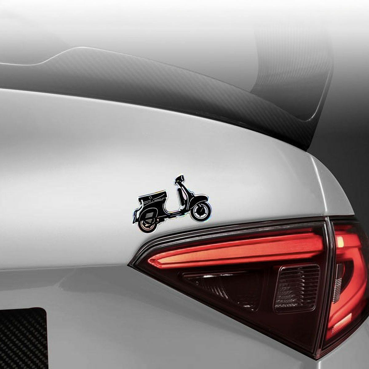 VESPA｜ベスパ 3D ステッカー 44x68mm｜雑貨