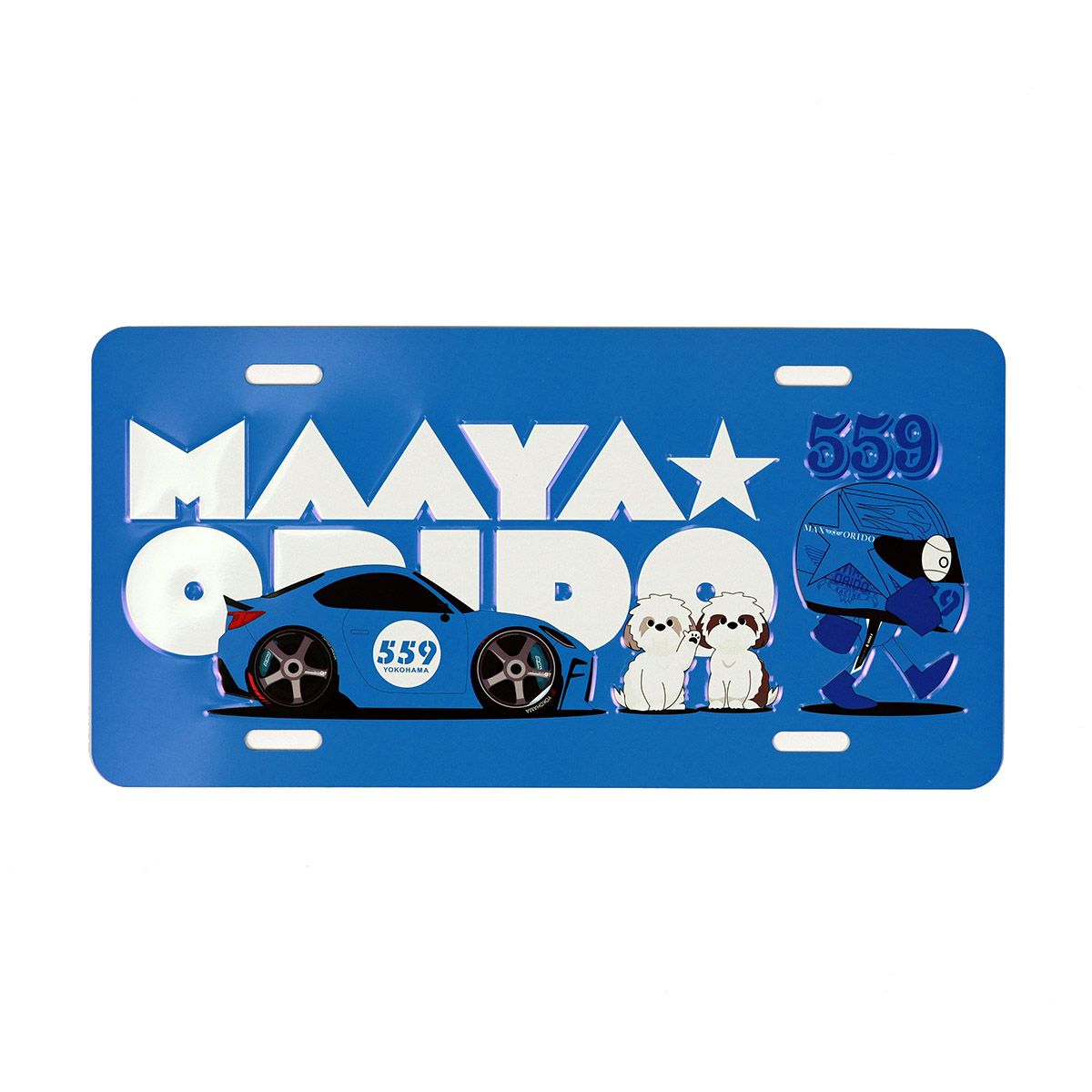 Max Orido ナンバープレート | モトーリモーダ公式オンラインショップ