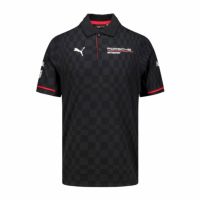 PORSCHE｜ポルシェ モータースポーツ レプリカ チーム ポロシャツ｜ウェア｜ブラック