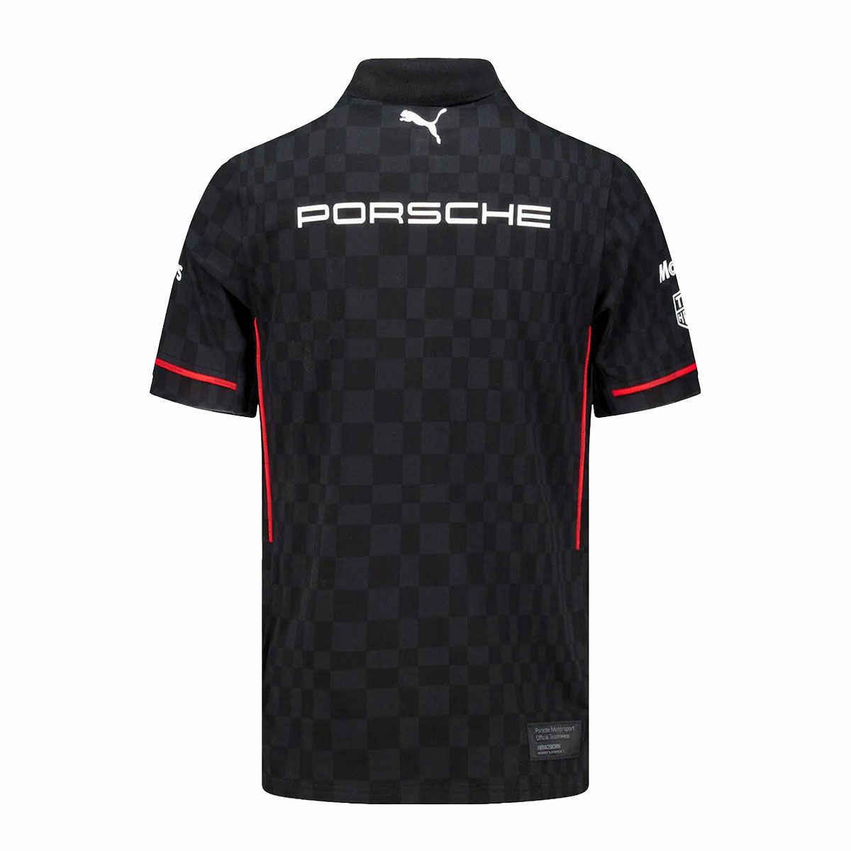 PORSCHE｜ポルシェ モータースポーツ レプリカ チーム ポロシャツ｜ウェア｜ブラック