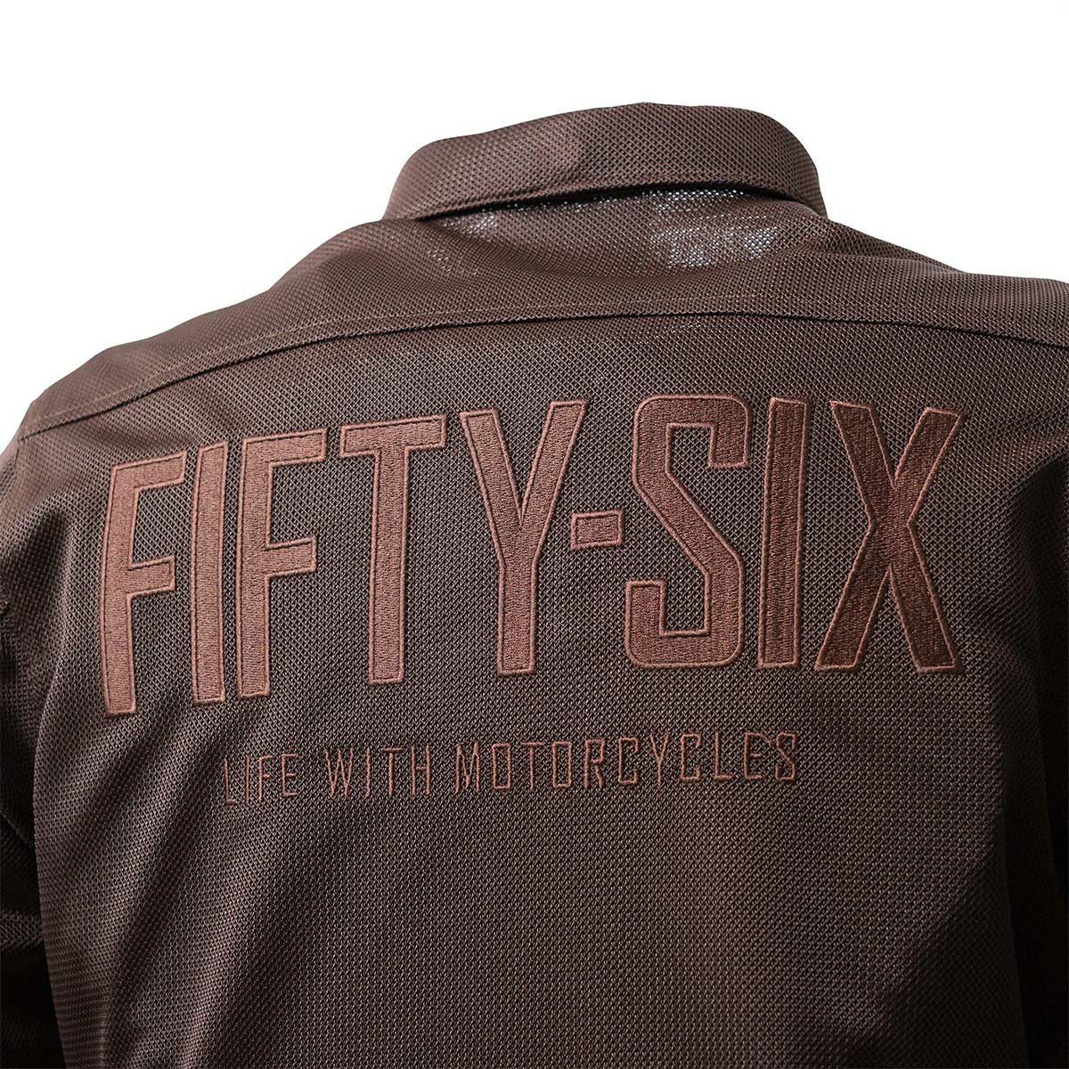 56design｜ワーカー メッシュジャケット ’26｜アウター｜チョコレート